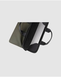 Tucano - Tucano Gommo Laptop Sleeve 15.6 and MacBook Pro 16 Military Green Water Repellent Slim with Pocket
