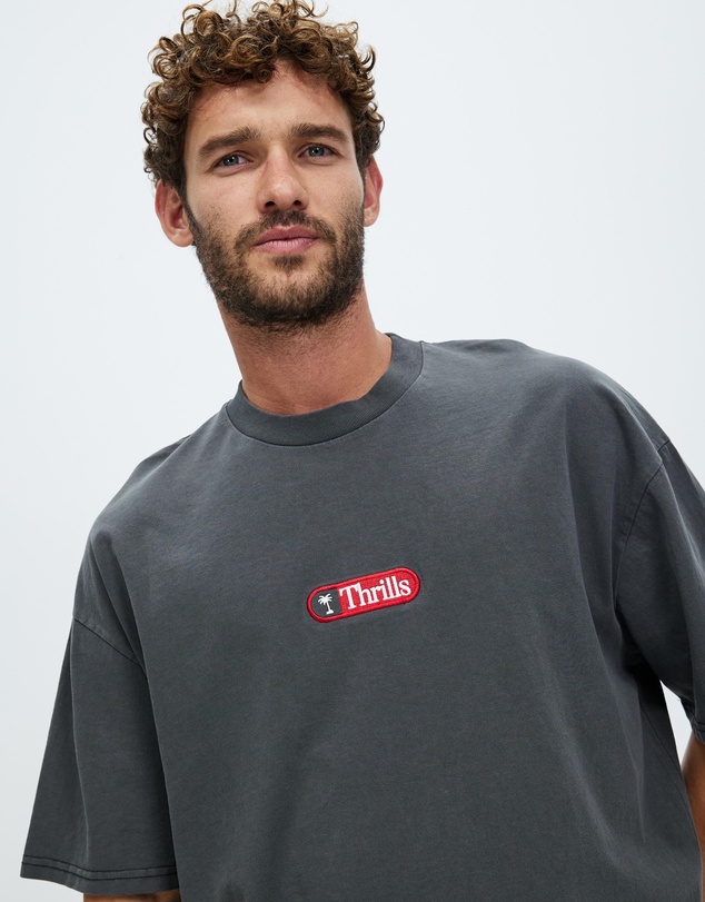 Thrills - ICONIC EXCLUSIVE Series Embroidered Oversized Tee