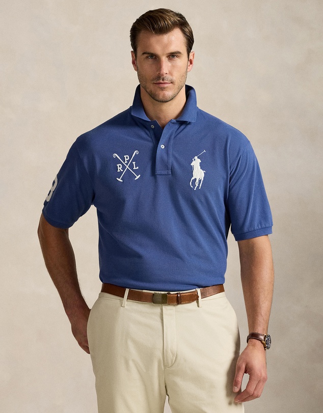 Polo Ralph Lauren - ICONIC EXCLUSIVE - Big & Tall Big Pony Mesh Polo Shirt