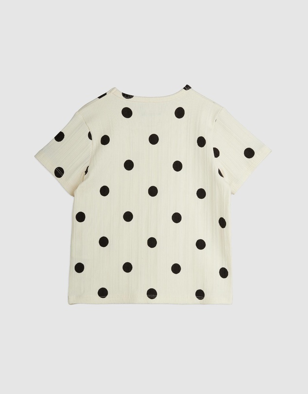 Mini Rodini - Dots Aop Dog SS Tee