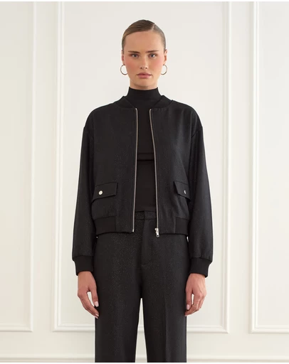 Aqua Blu Australia - Nyx Cameron Bomber Jacket