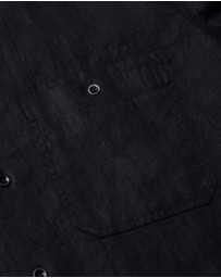 Calibre - Washed Linen Shirt Black