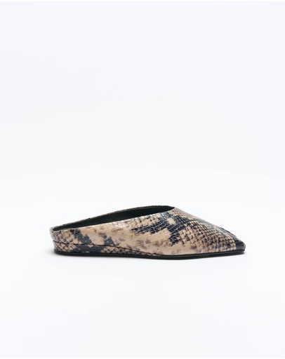 Walnut Melbourne - Pia Leather Mule