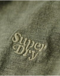 Superdry - Studios Slub Embroidered Vee Tee