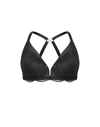 City Chic - Lia Contour Plunge Lace Bra