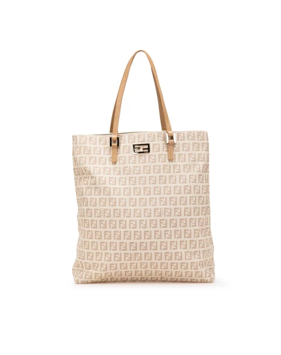 Pre-Loved by Azura Reborn - Pre-Loved fendi Jacquard Shopper Tote