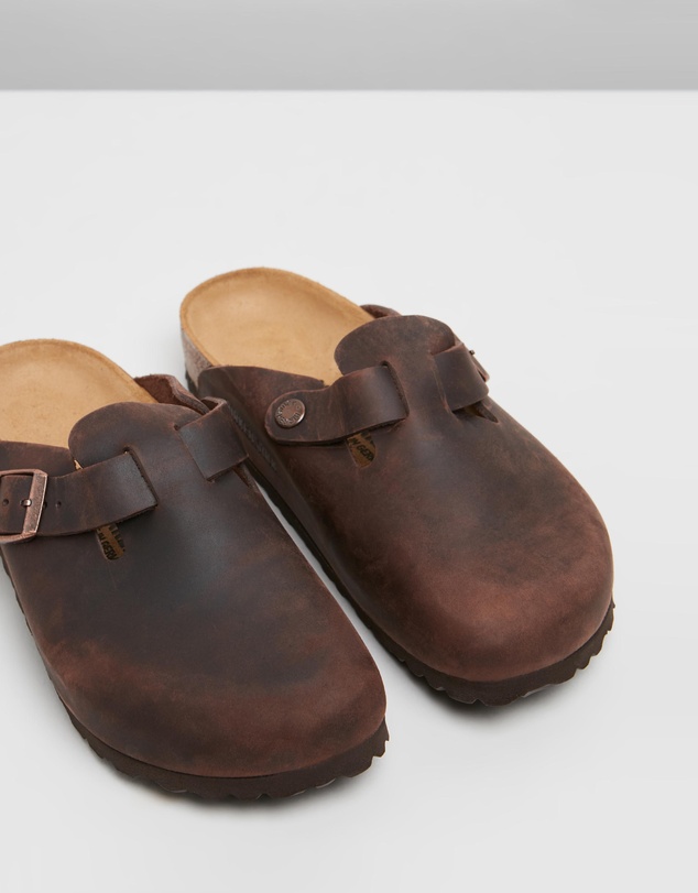 Birkenstock - Boston Nubuck Oiled Narrow
