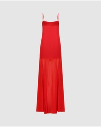 Shona Joy - Moraya Dropped Waist Maxi Dress