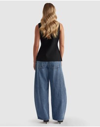 Decjuba - Maddie Longline Knit Vest