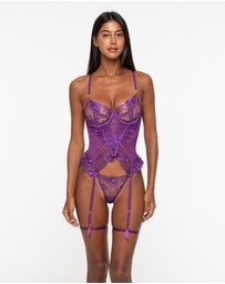 One Empire - Beatriz Purple Bodysuit