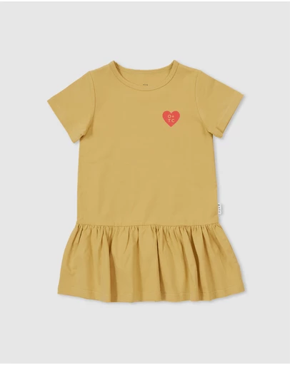 Olive & The Captain - O+TC Everyday Parker Dress- Mustard