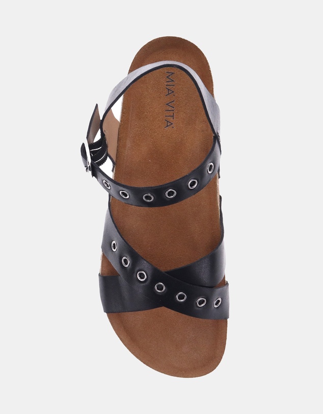 Mia Vita - Bailey Sandal - Black
