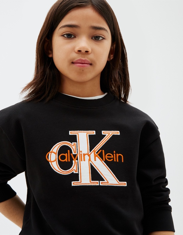 Calvin Klein Jeans - Boys Monologo Terry Sweatshirt