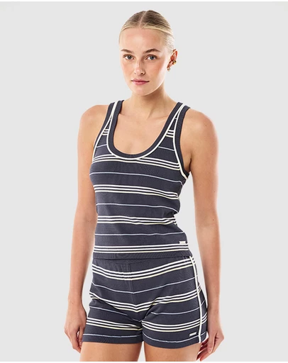 P.E Nation - Retreat Stripe Knit Tank
