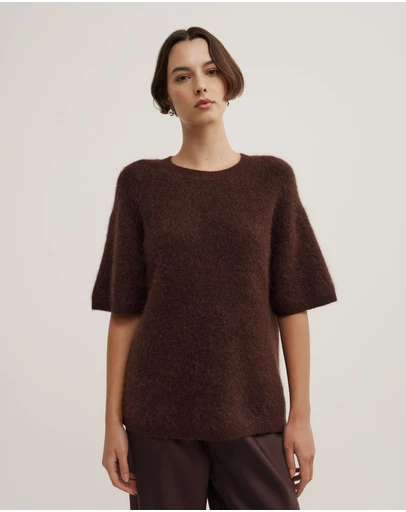 Witchery - Oversized Fluffy T-shirt