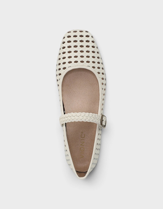 Vionic - Alameda Woven Flat - Ivory