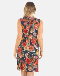 Angel Maternity - Maternity Wrap Nursing Dress