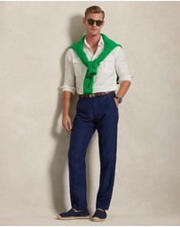 Polo Ralph Lauren - Straight Fit Houndstooth Twill Pants