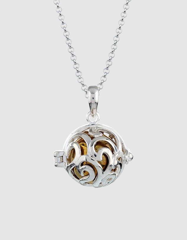 Elli Jewelry - Necklace Heart Ornament 925 Sterling Silver