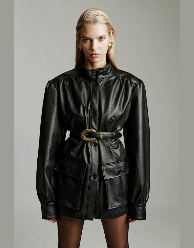 Bardot - Clements Vegan Leather Jacket