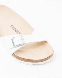Birkenstock - Womens Madrid Birko-Flor Regular Slides