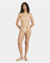 RVCA - Womens Mind Map Reversible Skimpy Bikini Bottom
