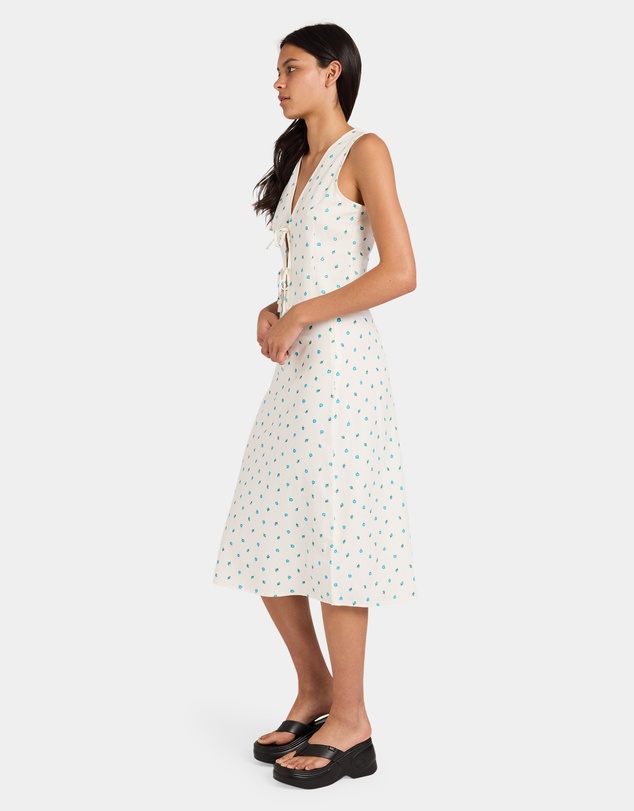 RVCA - Womens Rose Bud Annika Midi Skirt