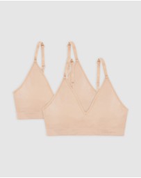 Ambra - 2P Pure Basics Triangle Bralette