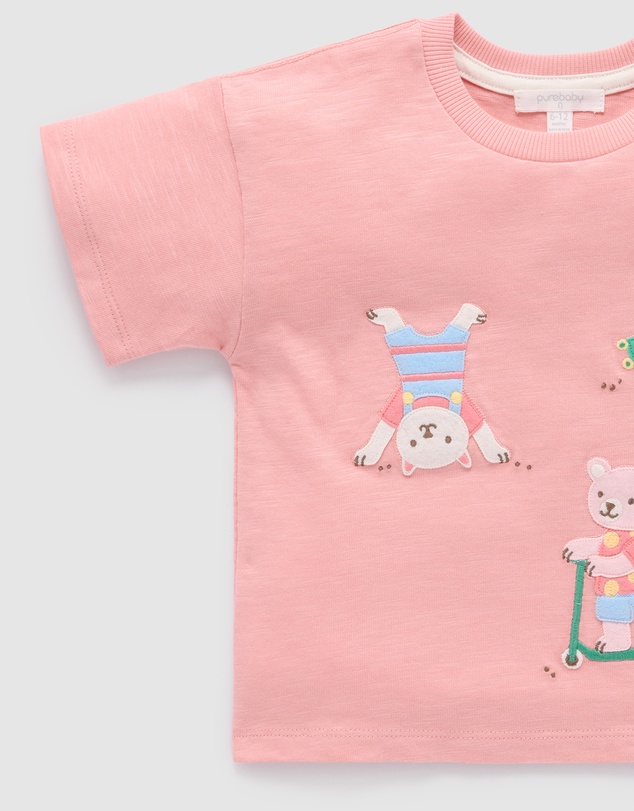 Purebaby - Friendship Relaxed Tee -Kids-Babies