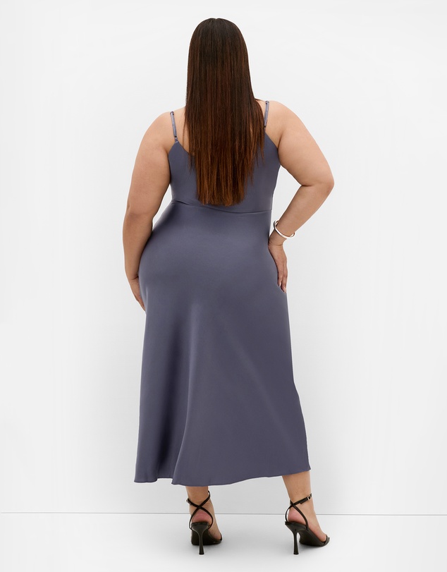 City Chic - Mali Cowl Neck Slip Dress