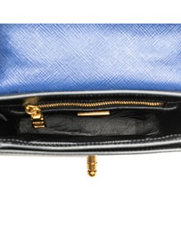 Pre-Loved by Azura Reborn - Pre-Loved Bicolor Saffiano Cuir Flap Crossbody