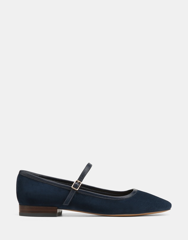 Wittner - Aimee Suede Leather Mary Janes