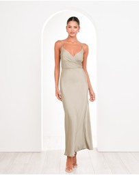 Pilgrim - Yara Wrap Neck Maxi Dress