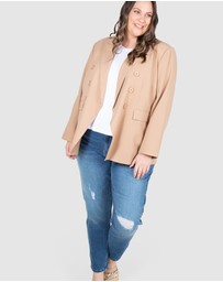 Love Your Wardrobe - Milly Distressed Stretch Jeans