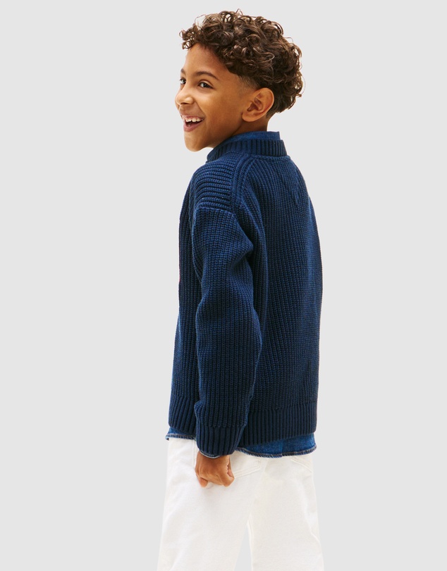Tommy Hilfiger - Heritage Flag Chunky Knit Jumper - Kids