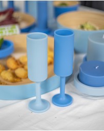 porter green - seff | silicone unbreakable champagne flutes