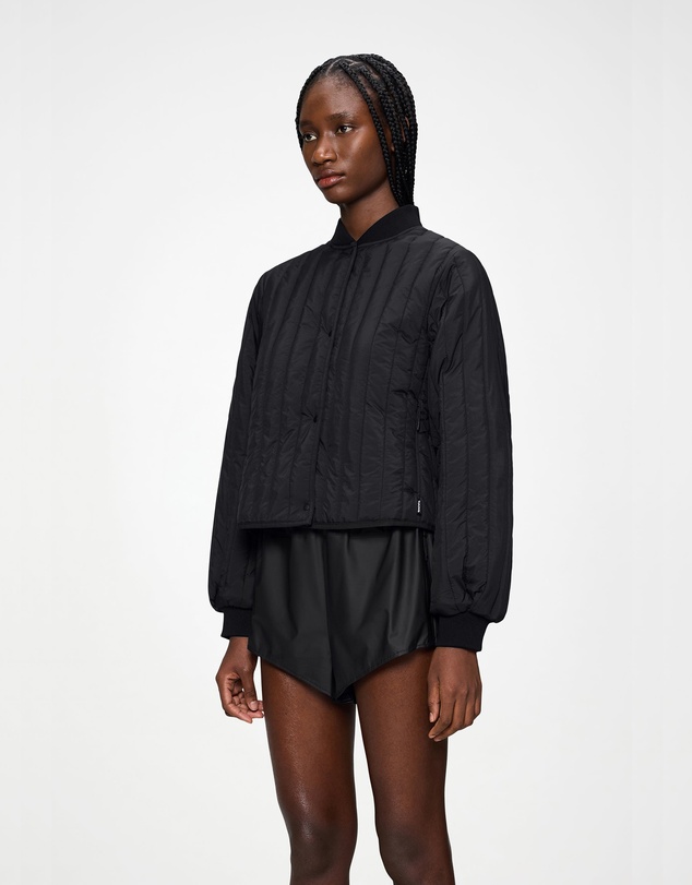 RAINS - Banja Liner Bomber Women's Jacket Black