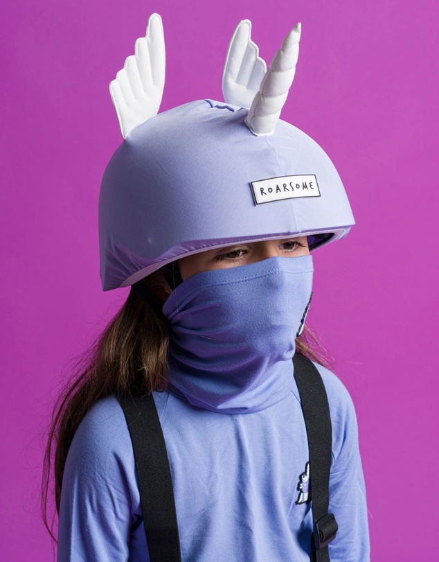 Roarsome - Sparkle the Unicorn - Kids Helmet Cover