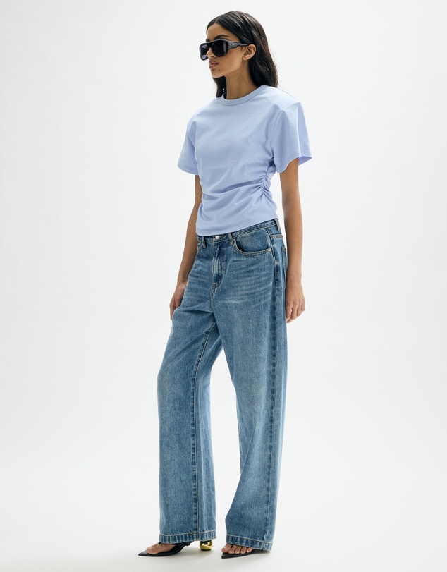 Minima Esenciales - Reese Structured Tuck Waist T-Shirt