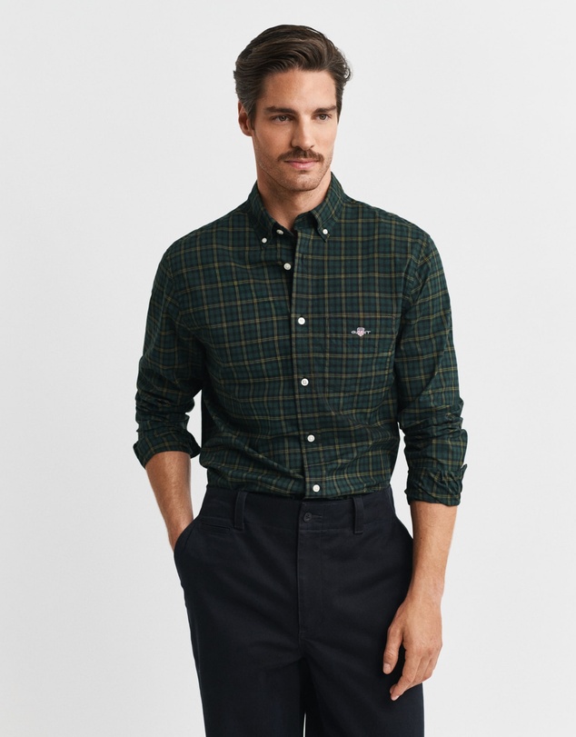 Gant - Regular Fit Classic Checked Poplin Shirt