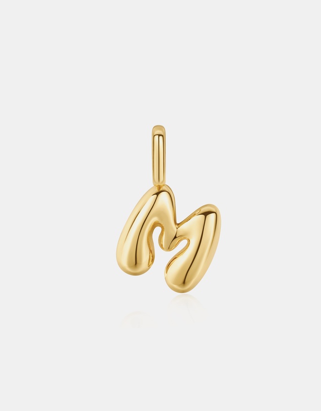 Ania Haie - Gold M Letter Charm