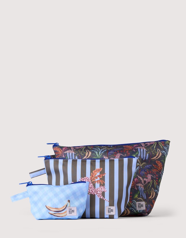 The Somewhere Co - Tropicalia Handy Pouch Trio