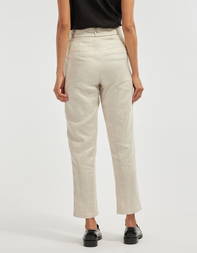 Amelius - Azure Linen Pant