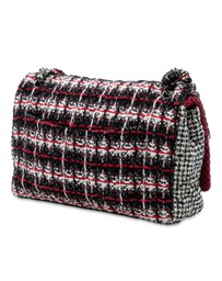 Pre-Loved by Azura Reborn - Pre-Loved Medium CC Tweed Multi Print Double Flap
