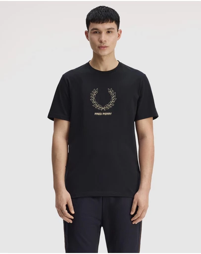 Fred Perry - Outline Laurel Wreath T-Shirt
