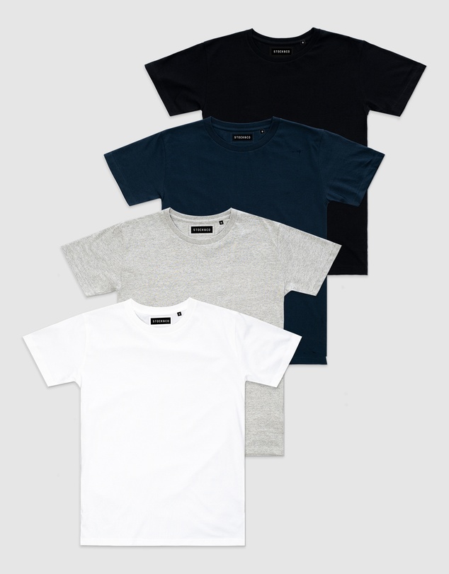 Stock & Co. - 4-Pack Stock Tee