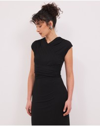 Calli - Lexi Wrap Maxi Dress
