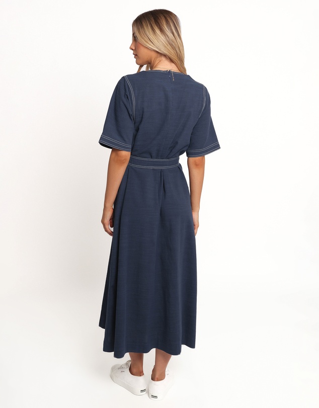 Petal & Pup - Kade Midi Dress - Blue