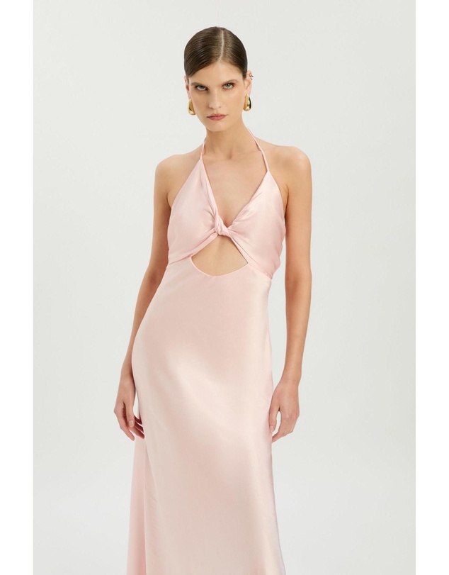 Bardot - Isola Halter Neck Maxi Dress