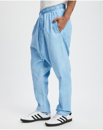 Surrounded By Ghosts - The Gismondine Denim Drawstring Pants